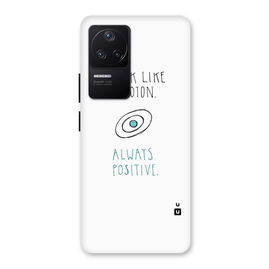 Proton Positive Back Case for Poco F4 5G