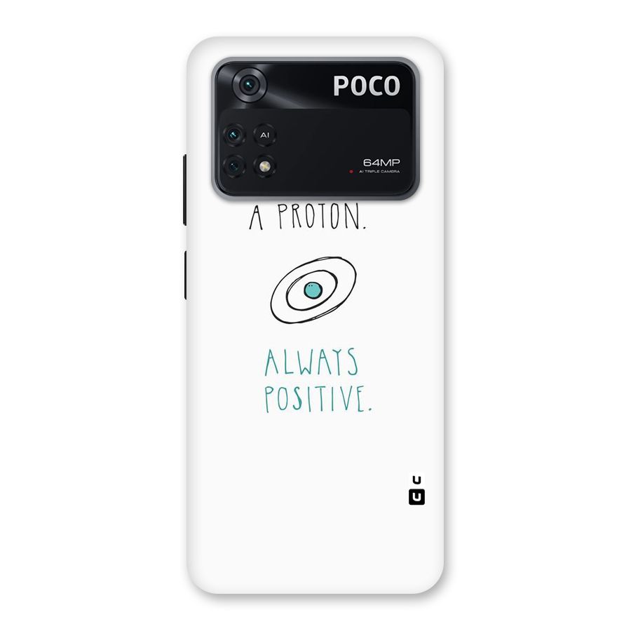 Proton Positive Back Case for Poco M4 Pro 4G