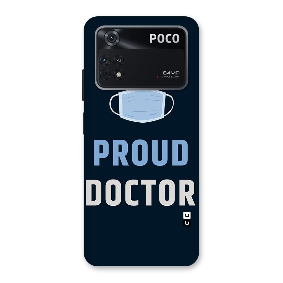 Proud Doctor Back Case for Poco M4 Pro 4G