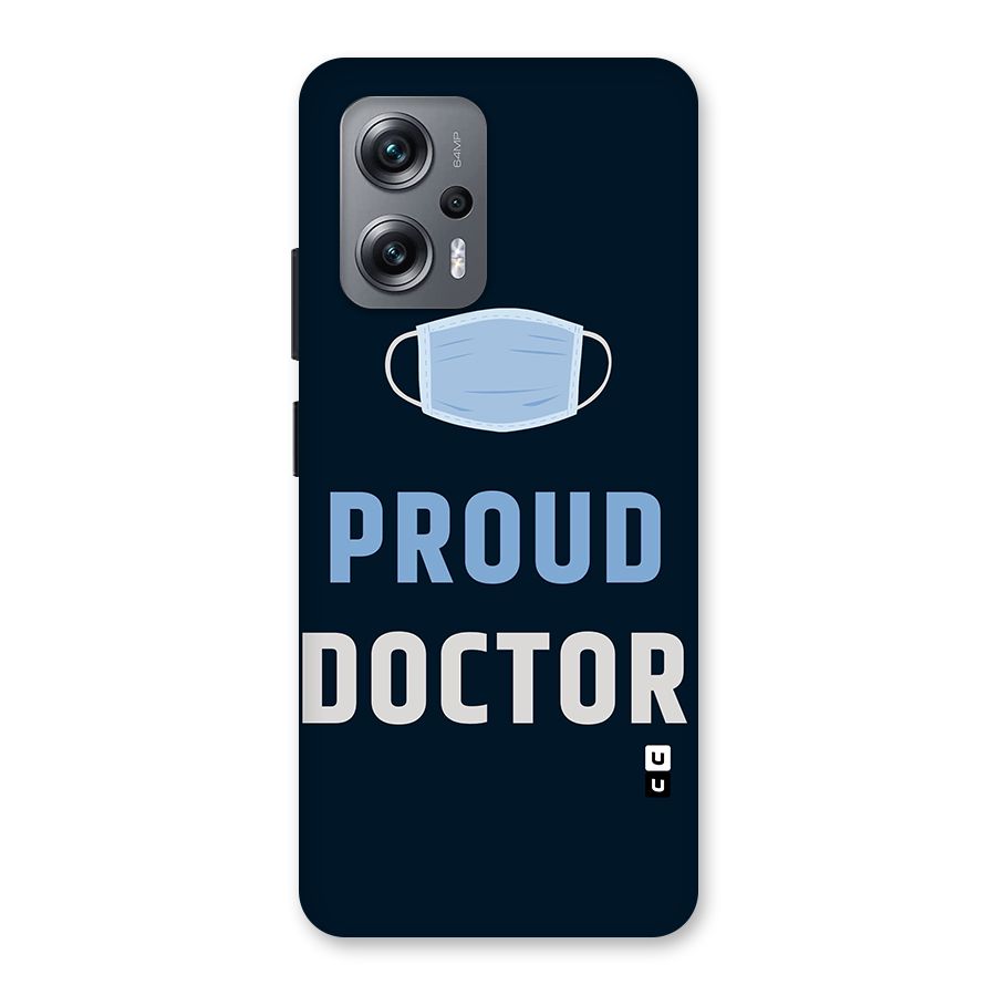 Proud Doctor Back Case for Redmi K50i