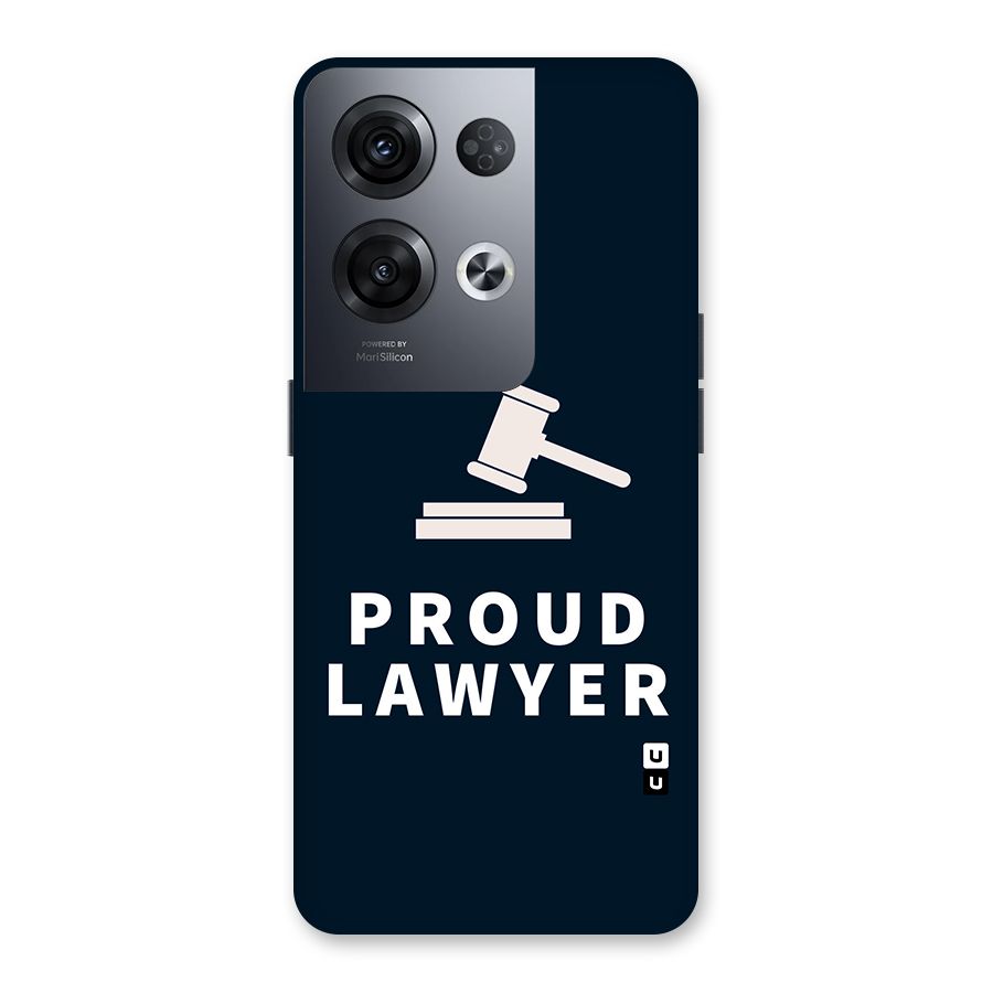 Proud Lawyer Back Case for Oppo Reno8 Pro 5G