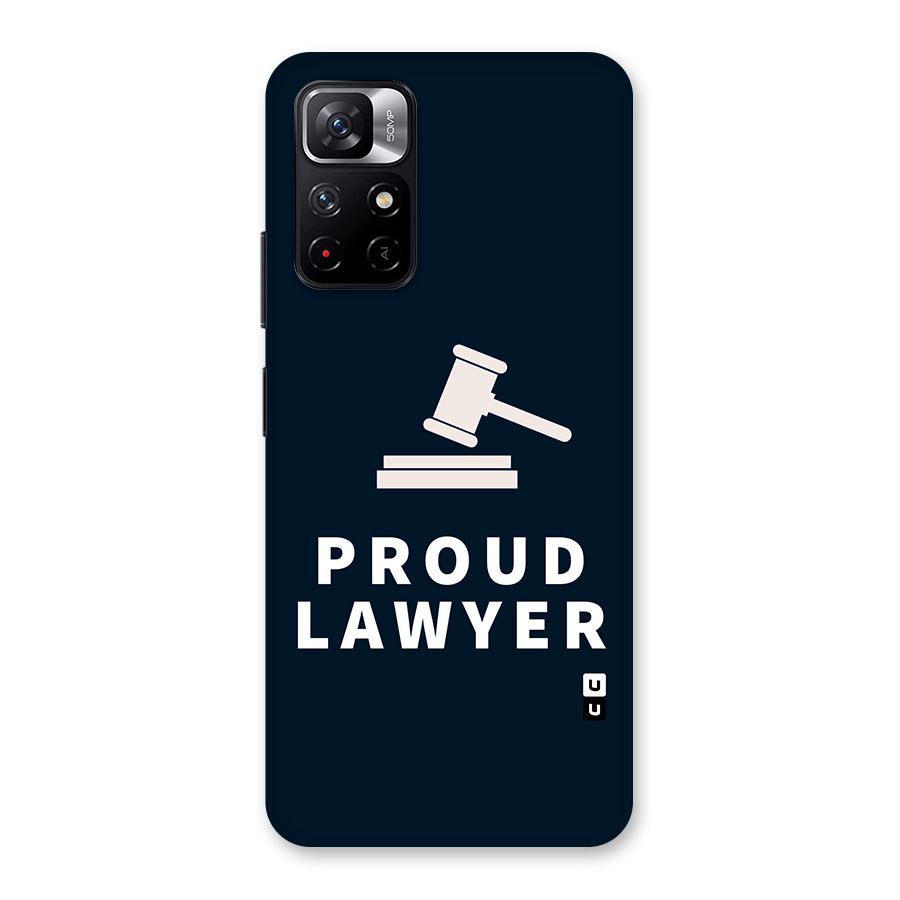 Proud Lawyer Back Case for Redmi Note 11T 5G