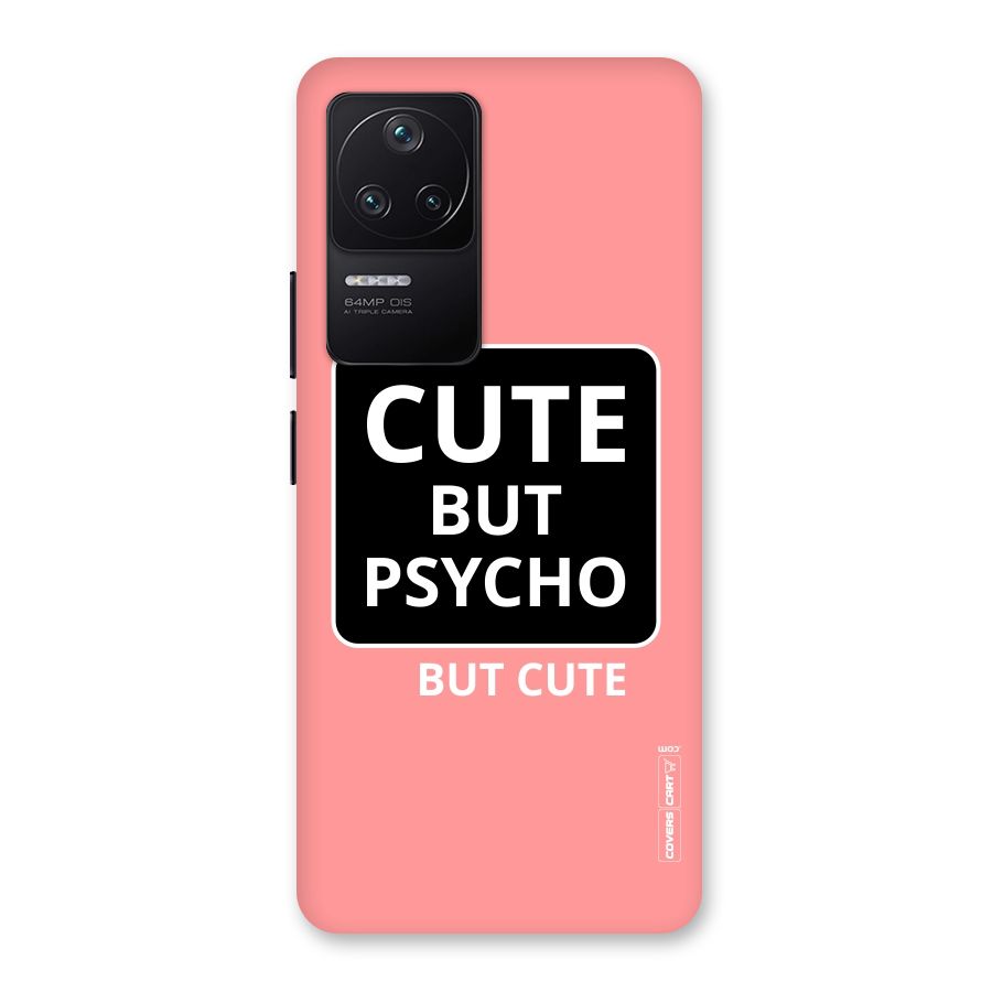Psycho But Cute Back Case for Poco F4 5G