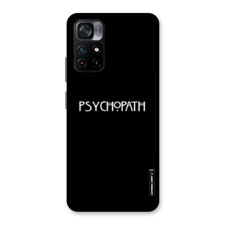 Psycopath Alert Back Case for Poco M4 Pro 5G