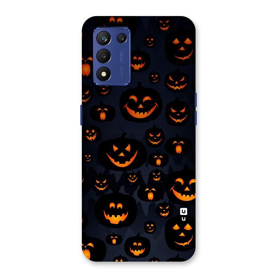 Pumpkin Smile Pattern Back Case for Realme 9 5G Speed