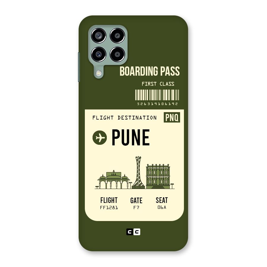 Pune Boarding Pass Back Case for Galaxy M33