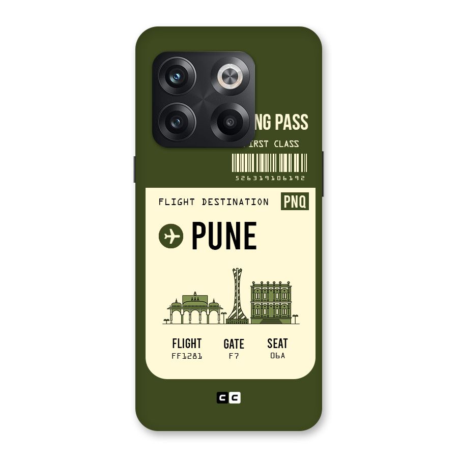 Pune Boarding Pass Back Case for OnePlus 10T