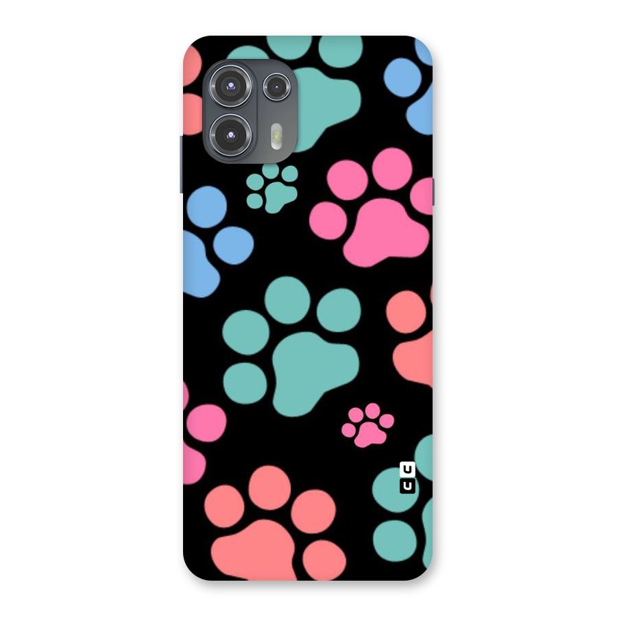 Puppy Paws Back Case for Motorola Edge 20 Fusion