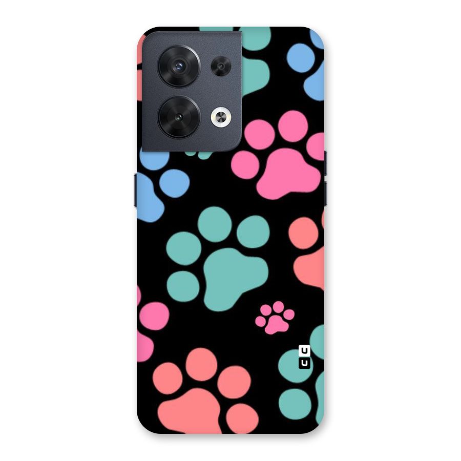 Puppy Paws Back Case for Oppo Reno8 5G