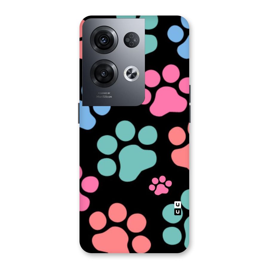 Puppy Paws Back Case for Oppo Reno8 Pro 5G