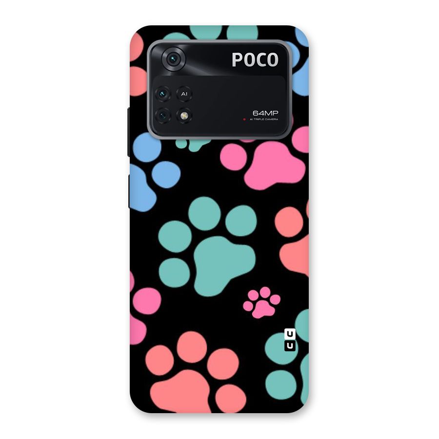 Puppy Paws Back Case for Poco M4 Pro 4G