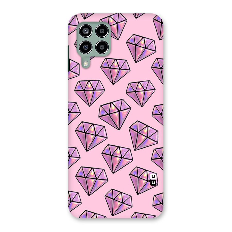 Purple Diamond Designs Back Case for Galaxy M33