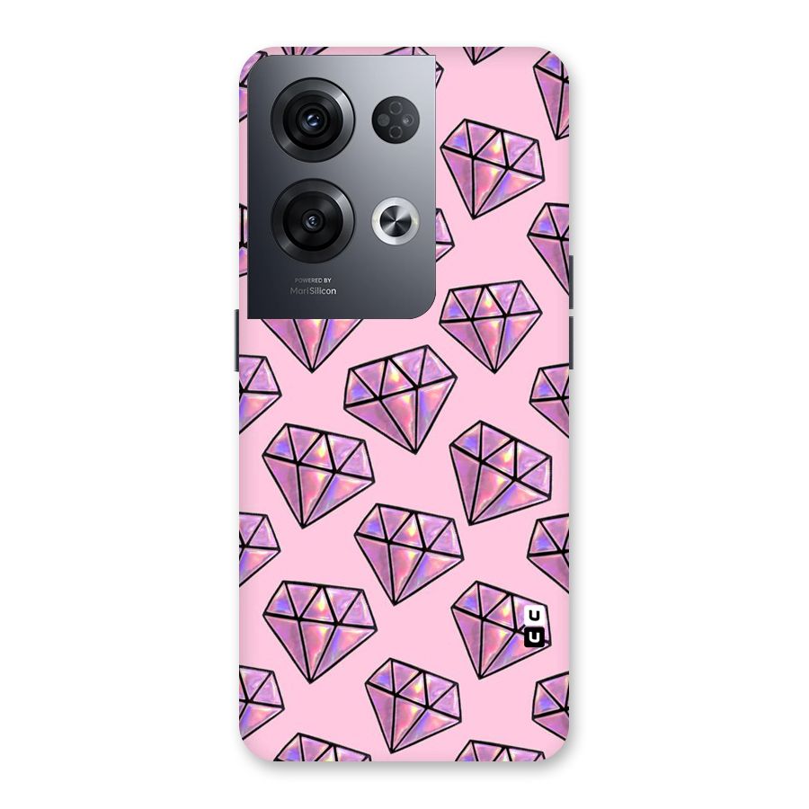 Purple Diamond Designs Back Case for Oppo Reno8 Pro 5G