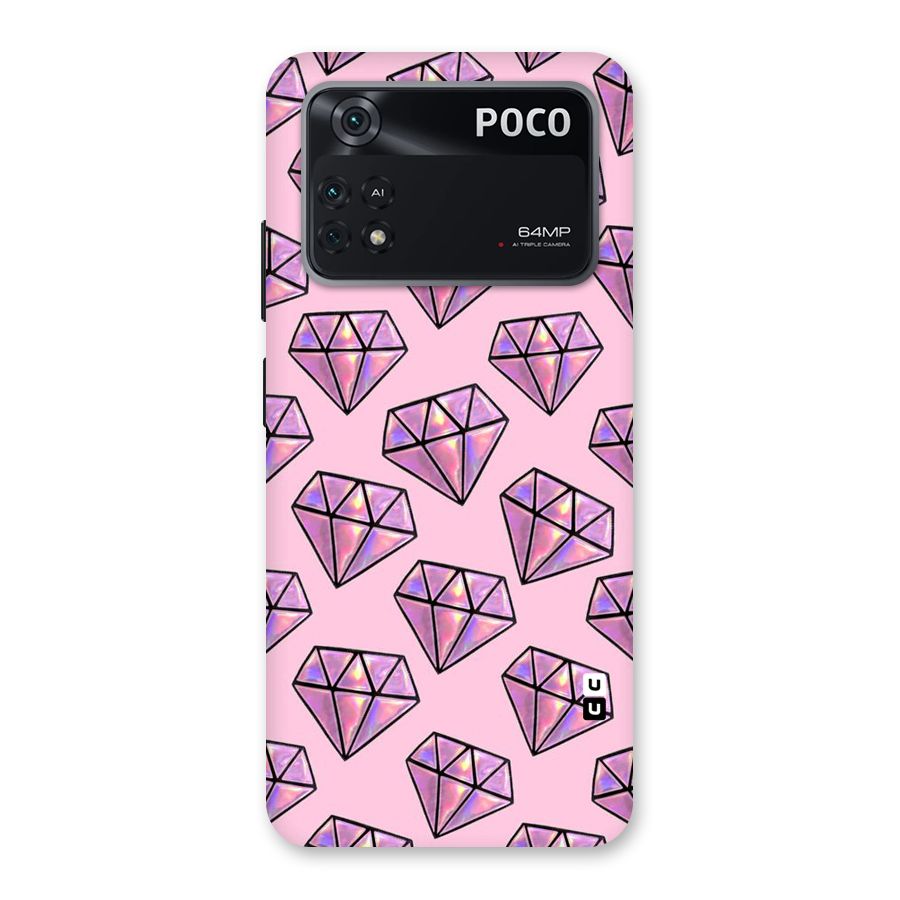 Purple Diamond Designs Back Case for Poco M4 Pro 4G