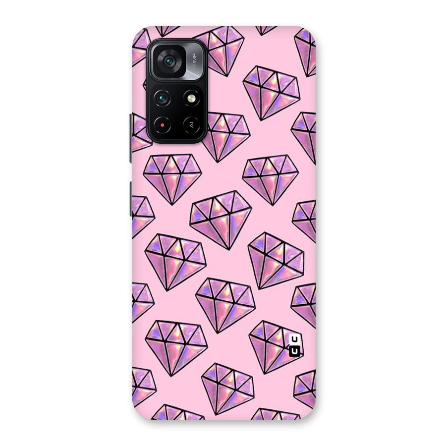 Purple Diamond Designs Back Case for Poco M4 Pro 5G