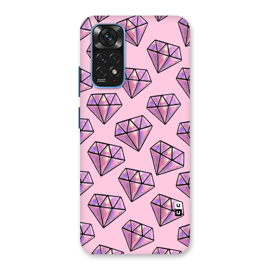 Purple Diamond Designs Back Case for Redmi Note 11S