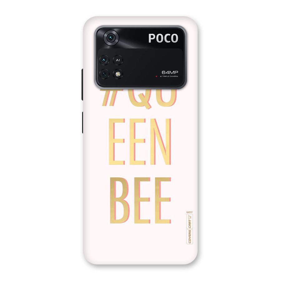Queen Bee Back Case for Poco M4 Pro 4G