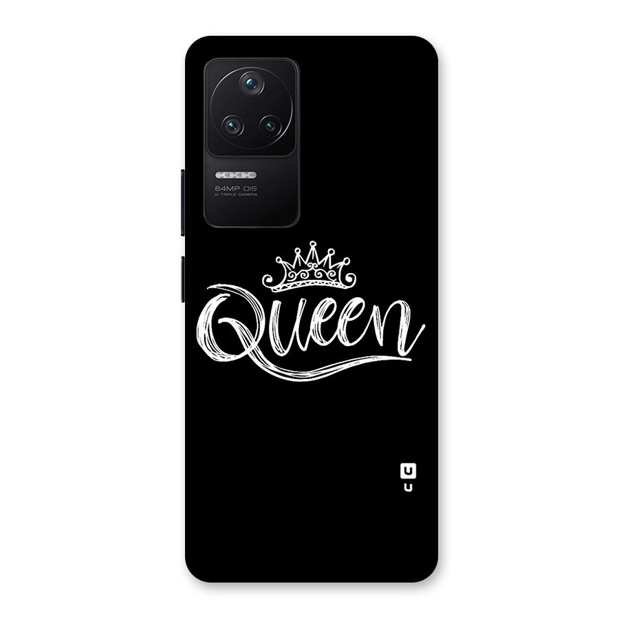 Queen Crown Back Case for Poco F4 5G