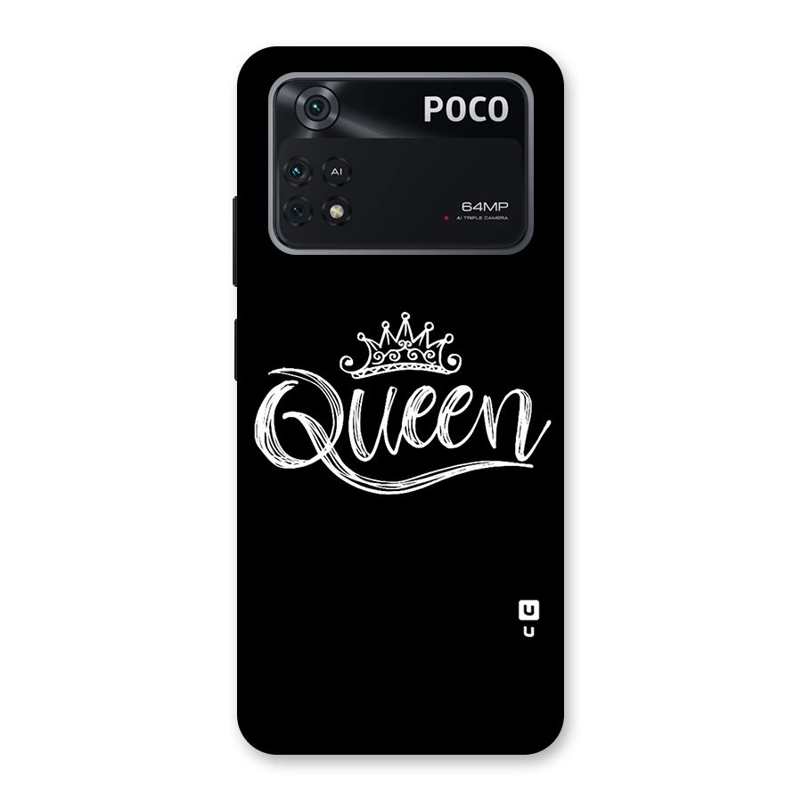 Queen Crown Back Case for Poco M4 Pro 4G