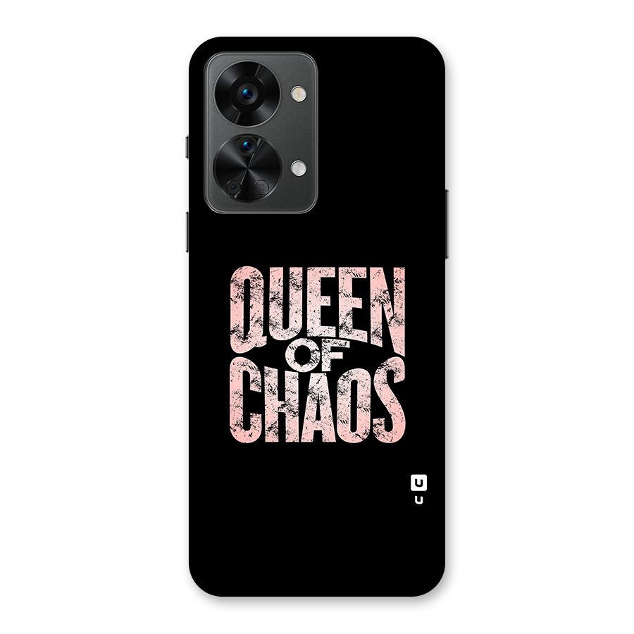 Queen of Chaos Back Case for OnePlus Nord 2T