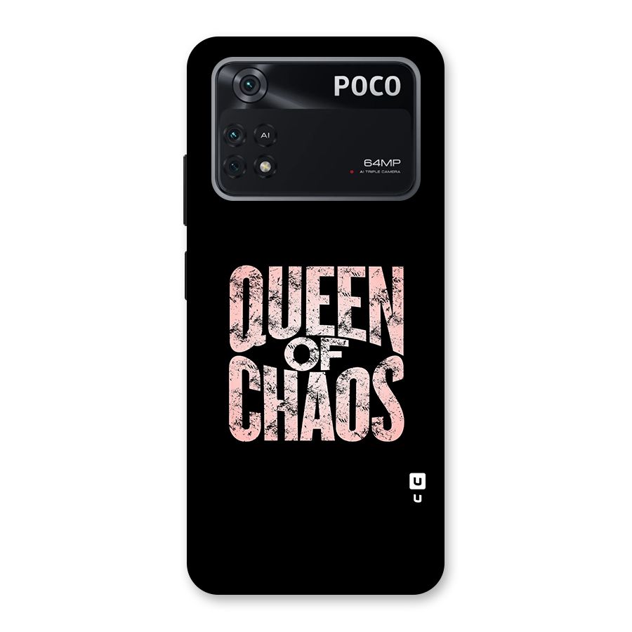 Queen of Chaos Back Case for Poco M4 Pro 4G