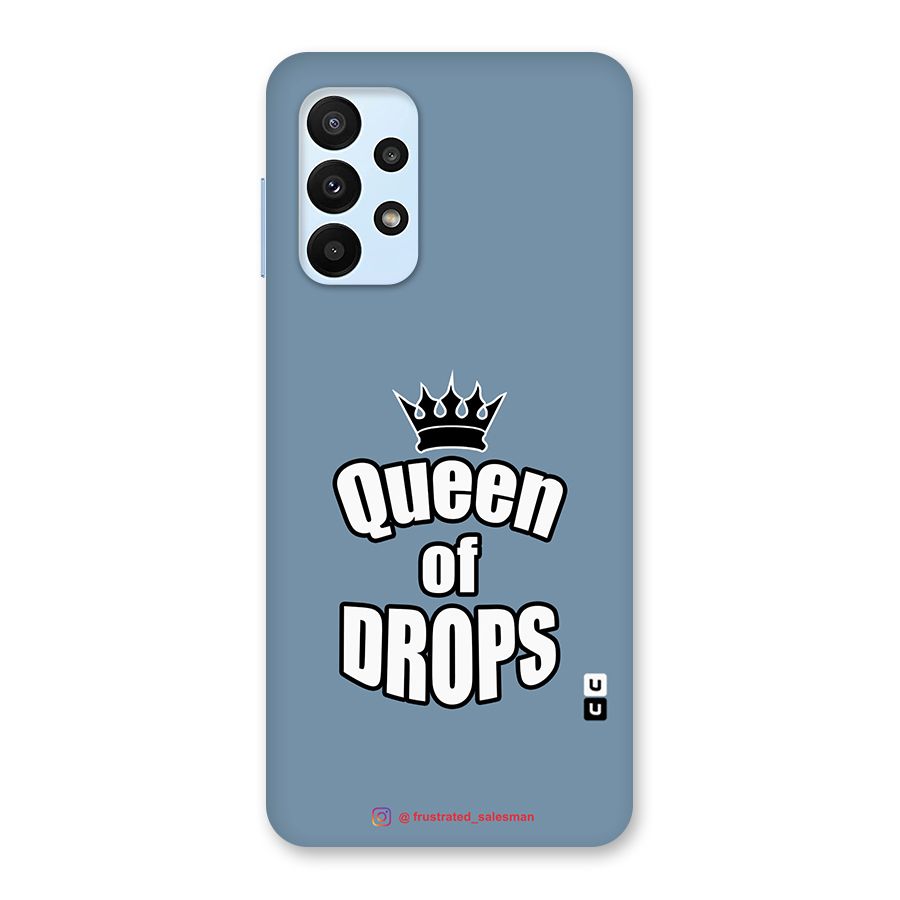 Queen of Drops SteelBlue Back Case for Galaxy A23