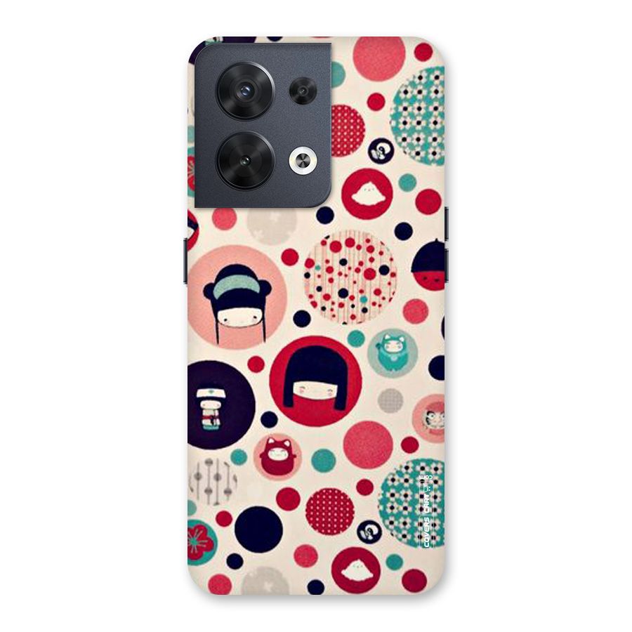 Quirky Back Case for Oppo Reno8 5G