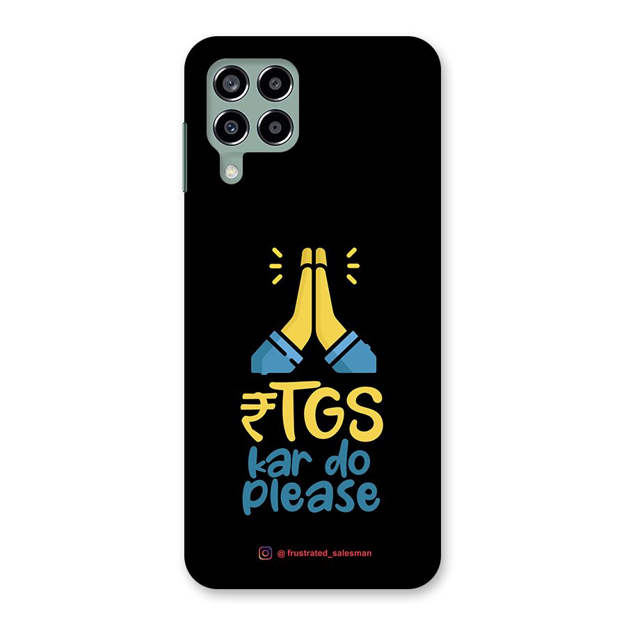RTGS Kar Do Please Black Back Case for Galaxy M33