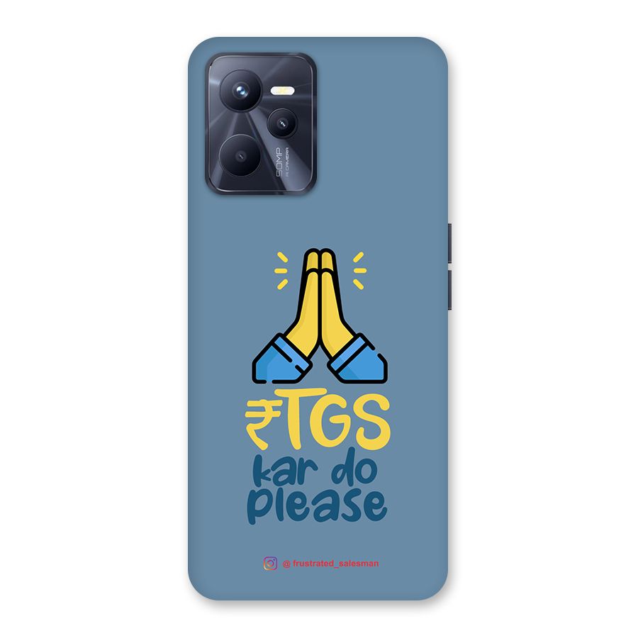 RTGS Kar Do Please SteelBlue Back Case for Realme C35