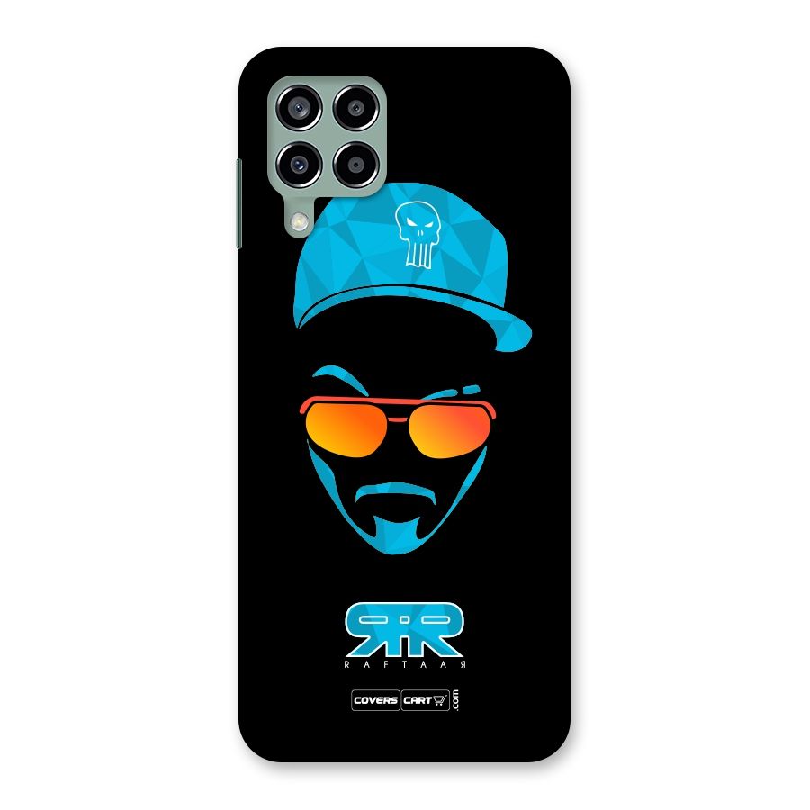 Raftaar Black and Blue Back Case for Galaxy M33