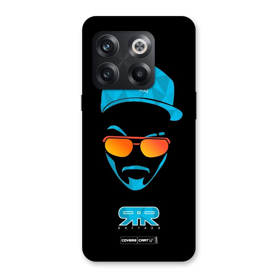 Raftaar Black and Blue Back Case for OnePlus 10T