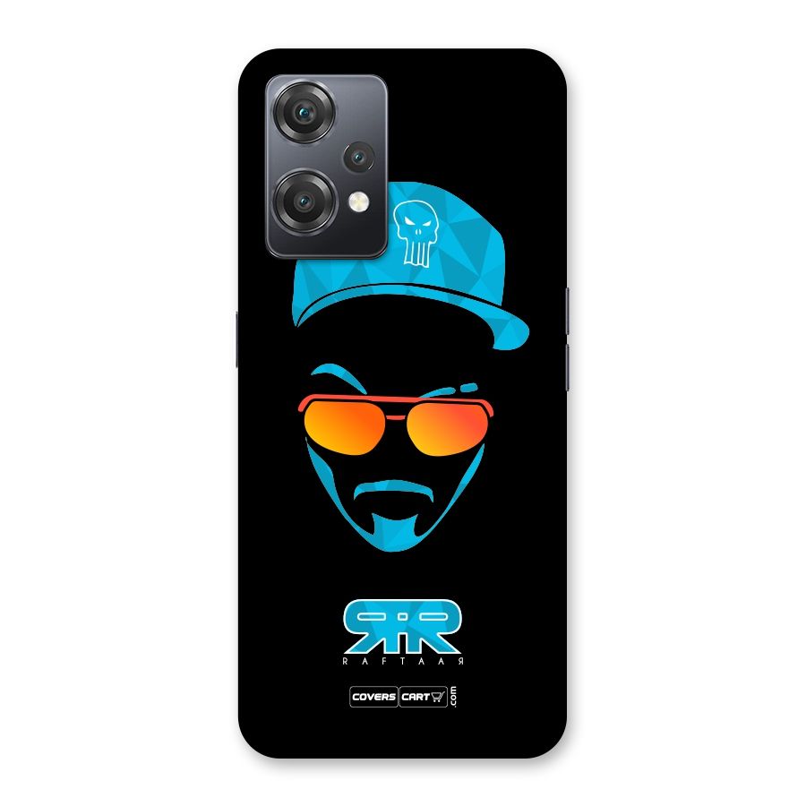Raftaar Black and Blue Back Case for OnePlus Nord CE 2 Lite 5G