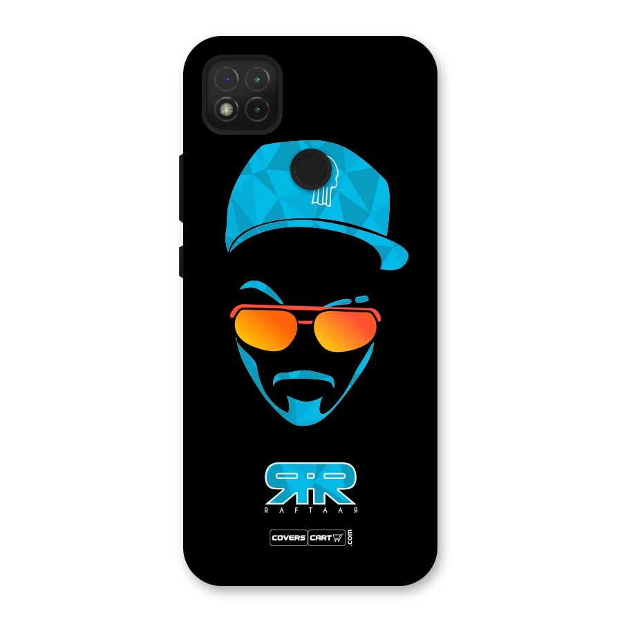 Raftaar Black and Blue Back Case for Redmi 9 Activ