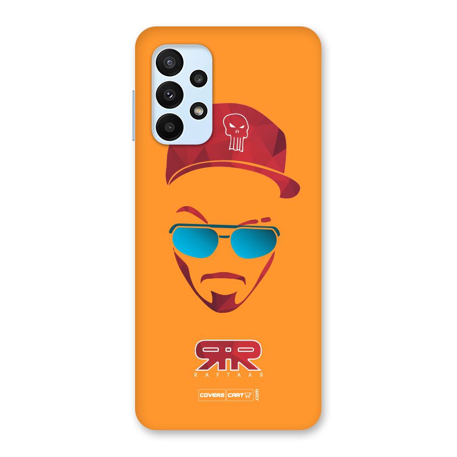 Raftaar Orange Back Case for Galaxy A23