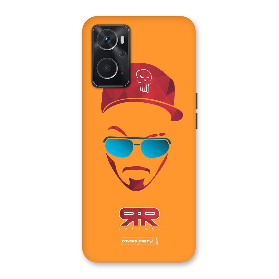 Raftaar Orange Back Case for Oppo K10 4G
