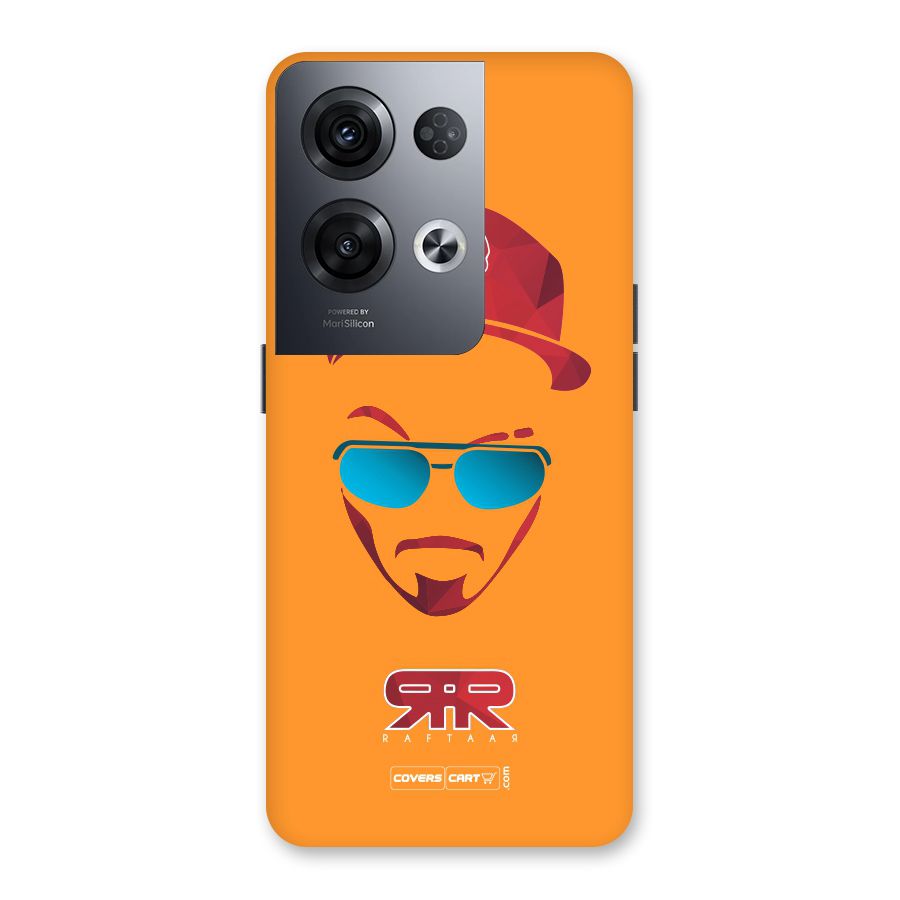Raftaar Orange Back Case for Oppo Reno8 Pro 5G
