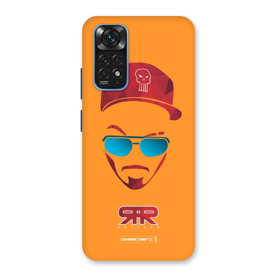 Raftaar Orange Back Case for Redmi Note 11S