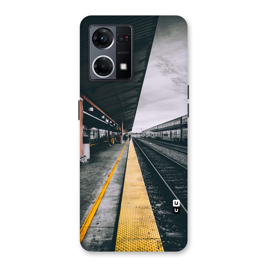 Railway Track Glass Back Case for Oppo F21 Pro 5G