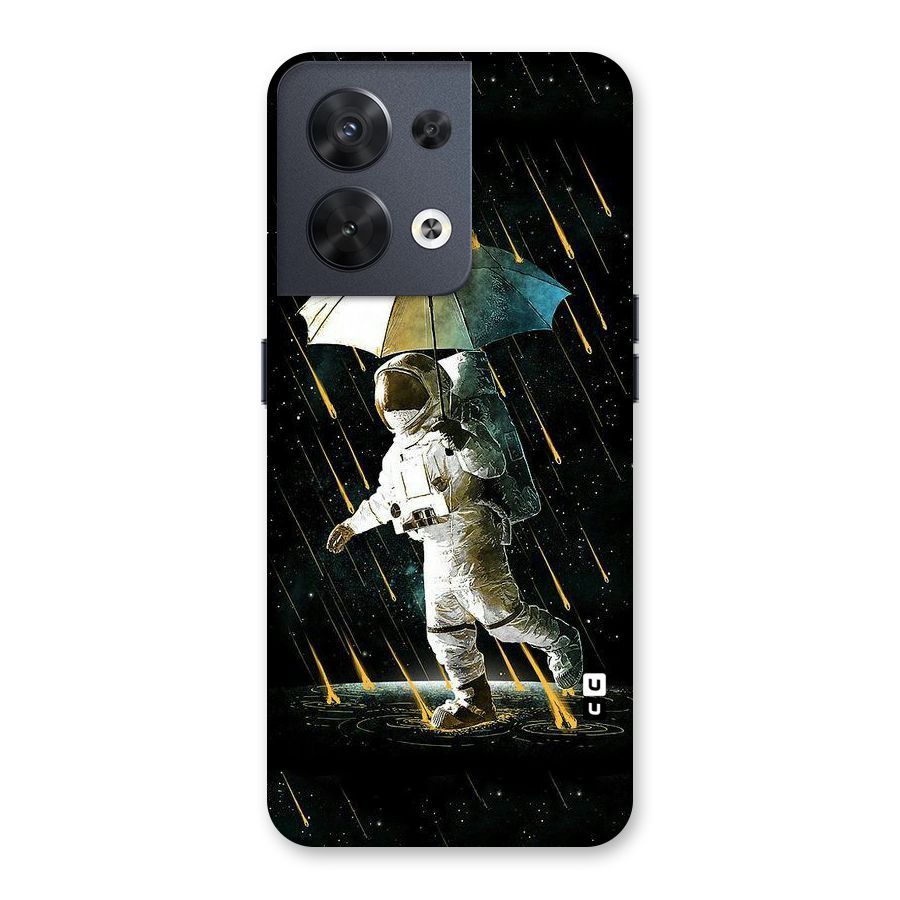 Rain Spaceman Back Case for Oppo Reno8 5G