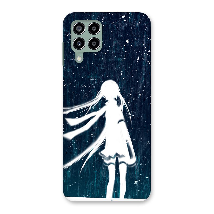 Rain White Girl Back Case for Galaxy M33