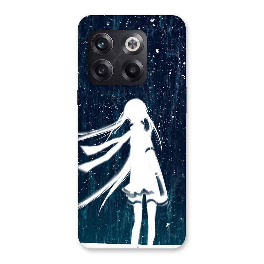 Rain White Girl Back Case for OnePlus 10T