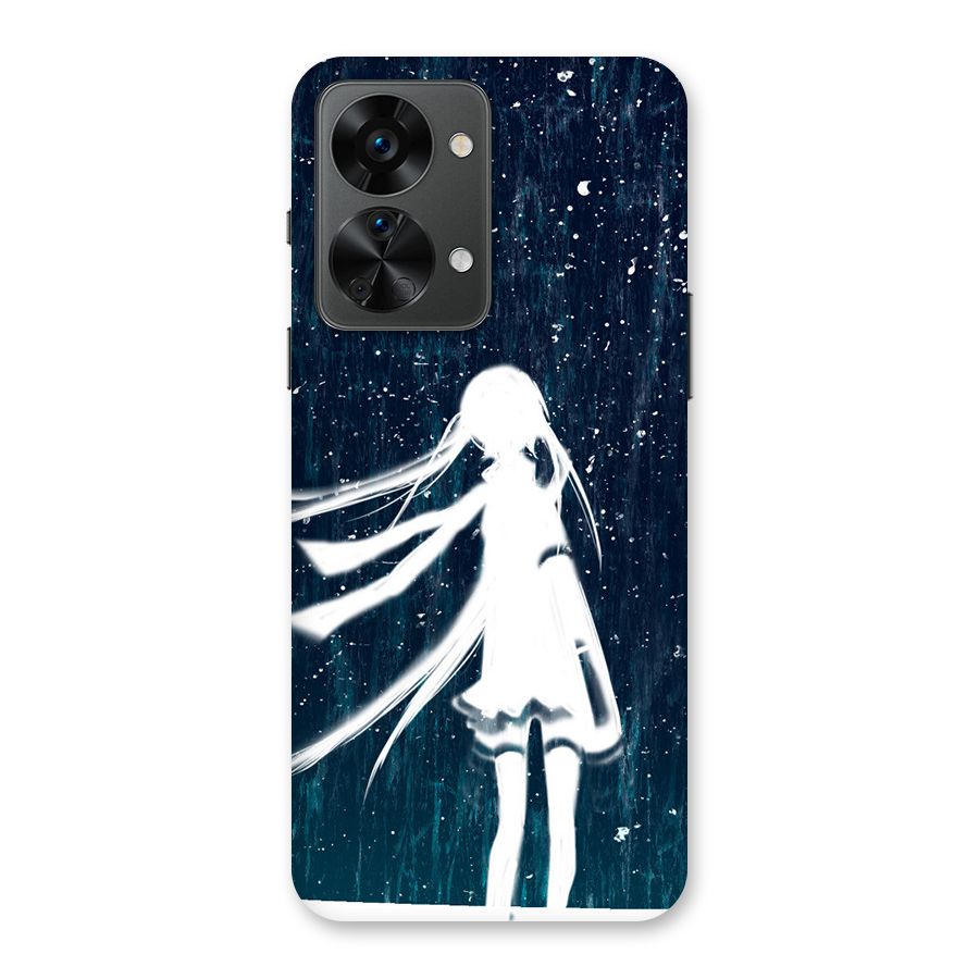 Rain White Girl Back Case for OnePlus Nord 2T