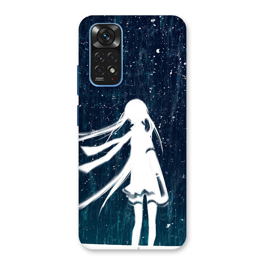 Rain White Girl Back Case for Redmi Note 11S