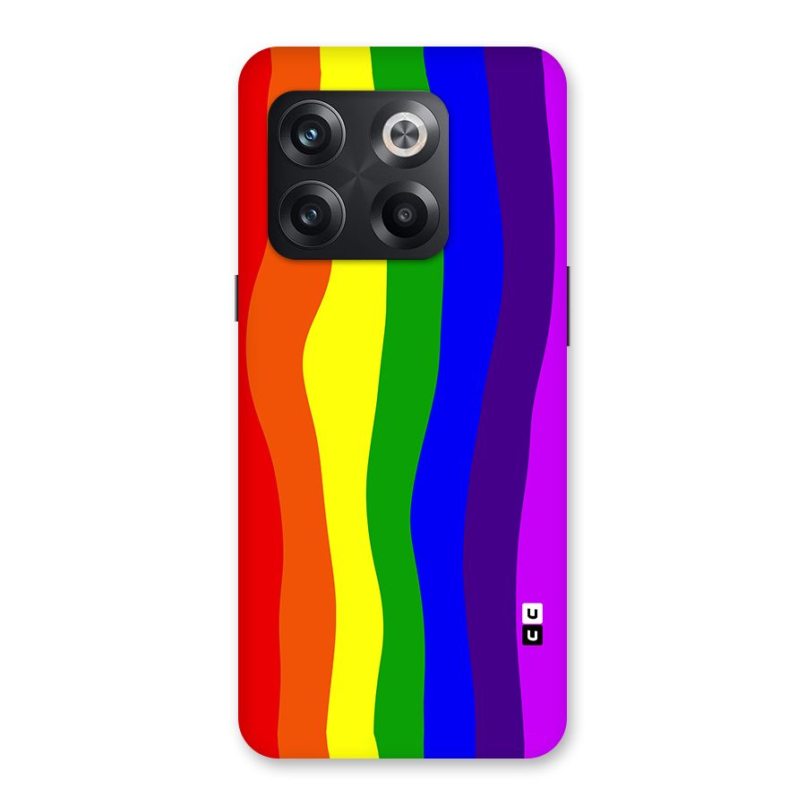 Rainbow Curves Back Case for OnePlus 10T