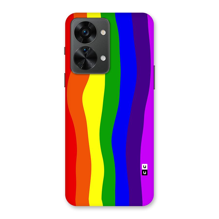 Rainbow Curves Back Case for OnePlus Nord 2T