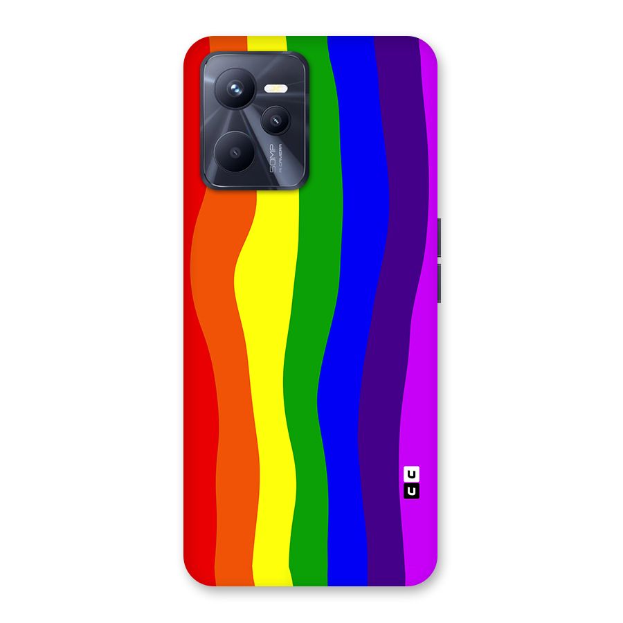 Rainbow Curves Back Case for Realme C35