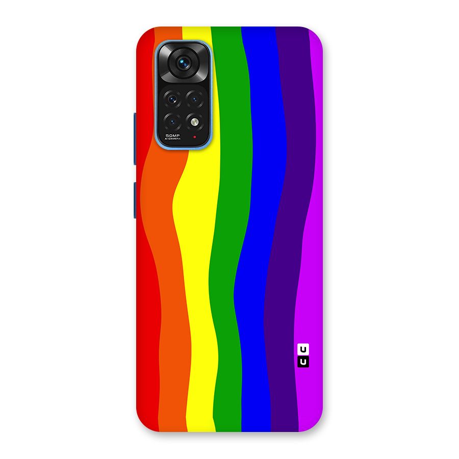 Rainbow Curves Back Case for Redmi Note 11S