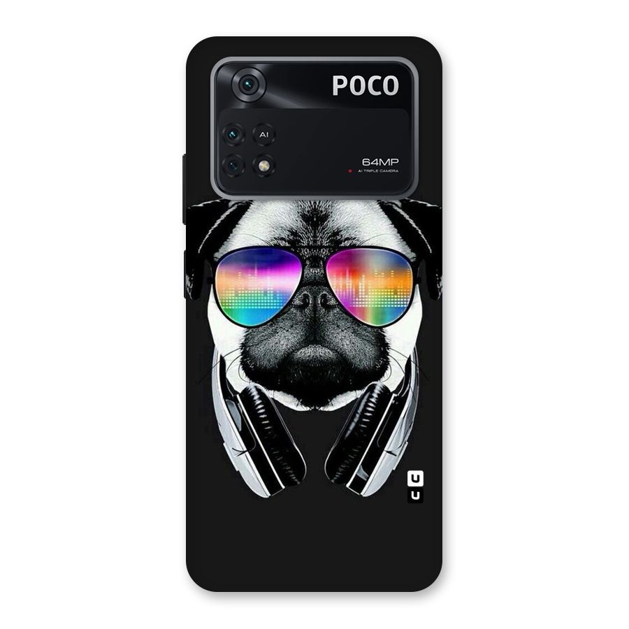 Rainbow Dog Swag Back Case for Poco M4 Pro 4G