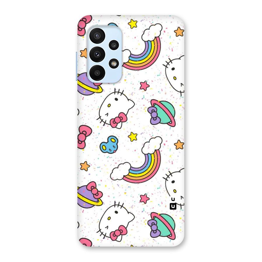 Rainbow Kit Tee Back Case for Galaxy A23