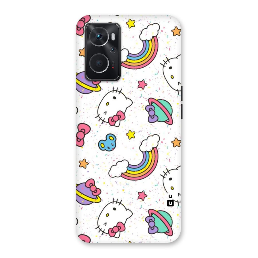 Rainbow Kit Tee Back Case for Oppo K10 4G